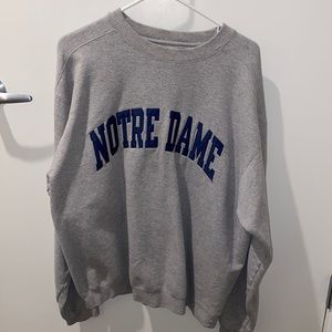 VINTAGE Notre Dame Crewneck for MEN & WOMEN!